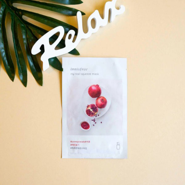 innisfree its real squeeze mask sheet pomegranate in Bangladesh