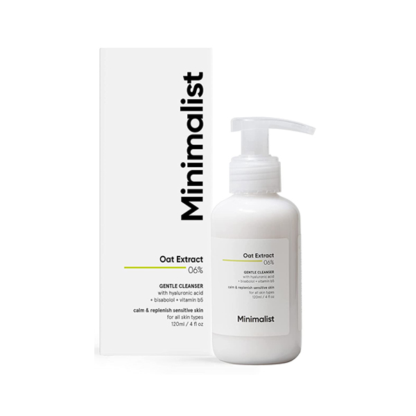 Minimalist Oat Extract 06% Gentle Cleanser 120ml