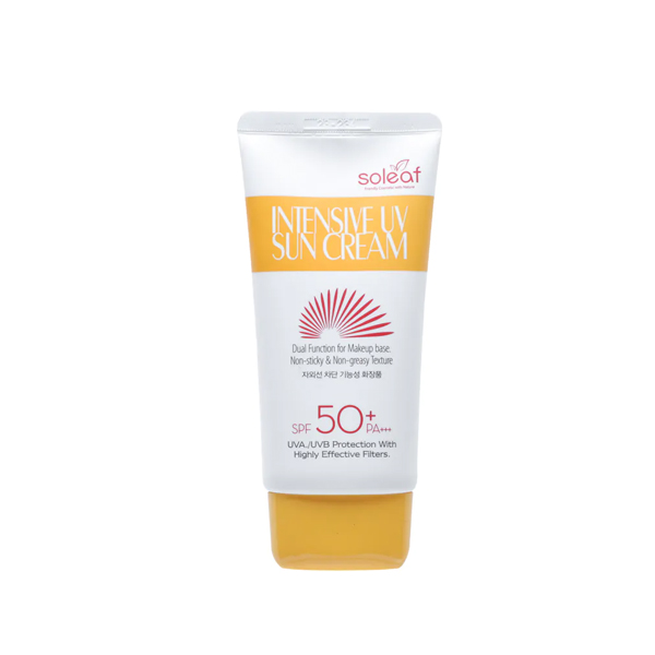 Soleaf Intensive UV Sun Cream SPF50+ PA+++ 70ml