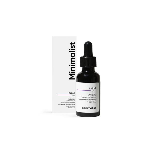 Minimalist Retinol 0.6% Face Serum 30ml