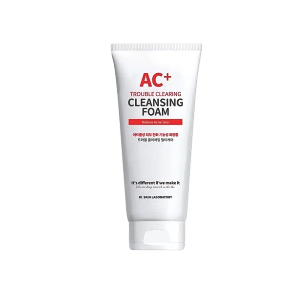 W.Skin Laboratory AC+ Trouble Clearing Cleansing Foam 150ml