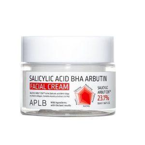 APLB Salicylic Acid BHA Arbutin Facial Cream 55ml