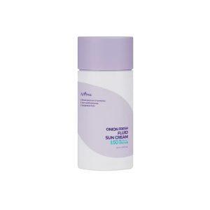 Isntree Onion Fresh Fluid Sun Cream SPF 50+ PA++++ 50ml – Lightweight & Redness-Calming Korean Sunscreen