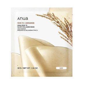 Anua Rice 70 Glow Collagen Mask 38g